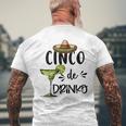 Cinco Drinko De Mayo Fiesta Squad Mexican Party 5 De Mayo Men's T-shirt Back Print Gifts for Old Men