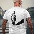 Hero Of Ukraine Oleksandr Matsiyevsky Men's Back Print T-shirt Gifts for Old Men
