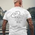 Making Memories With My Mini Family Vacation Men's Back Print T-shirt Gifts for Old Men