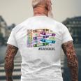 I Teach Love Bravery Equality Strength Kindnesss V2 Men's T-shirt Back Print Gifts for Old Men