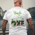 Uncle Of The Wild One | Zoos Happy Birthday Jungle Animal Mens Back Print T-shirt Gifts for Old Men