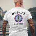 Us Army National Guard Veteran Ngb22 American Military Mens Back Print T-shirt Gifts for Old Men