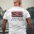 Western Atlantic Conference Basketball Tournament Men's Back Print T-shirt Gifts for Old Men