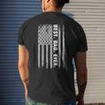 4Th Of July Dad Us American Flag Fourth Patriotic Usa Mens Back Print T-shirt Gifts for Him