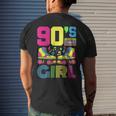 90S Girl 1990S Fashion Theme Party Outfit Nineties Costume Men's Back Print T-shirt Gifts for Him