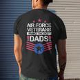 Air Force Veterans Makes The Best Dad Vintage Us Military Men's T-shirt Back Print Gifts for Him