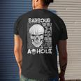 Barbour Name Gift Barbour Ively Met About 3 Or 4 People Mens Back Print T-shirt Gifts for Him