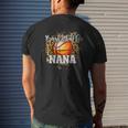 Womens Basketball Nana Vintage Basketball Family Matching Men's T-shirt Back Print Gifts for Him