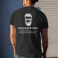 Mens Bearded Funkle Uncle Definition Men's Back Print T-shirt Gifts for Him