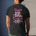 Best Big Cousin Ever For Girls And Boys Mens Back Print T-shirt Gifts for Him