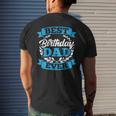 Best Birthday Dad Ever Party Father Daddy Papa Fathers Day Mens Back Print T-shirt Gifts for Him