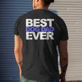 Best Dog Dad EverFor Dads And Pet Lovers Men's Back Print T-shirt Gifts for Him
