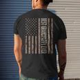 Best Grandpappy Ever Us American Flag Grandpa Fathers Day Gift For Mens Mens Back Print T-shirt Gifts for Him