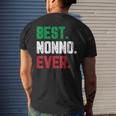 Best Nonno Ever Funny Quote Gift Christmas Mens Back Print T-shirt Gifts for Him