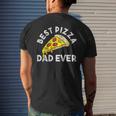 Best Pizza Dad Ever Mens Back Print T-shirt Gifts for Him