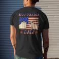 Best Pug Dad Ever Pug Lover American Flag 4Th Of July Bbmxyg Men's Back Print T-shirt Gifts for Him