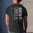 Best Uncle Ever Fathers DayFor Uncle 2018 Men's Back Print T-shirt Gifts for Him