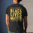 Black History Month Black Pride Black Lives Matter Men's T-shirt Back Print Gifts for Him