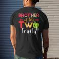 Brother Of The Twotti Frutti 2Nd Birthday Party Fruit Themed Men's Back Print T-shirt Gifts for Him