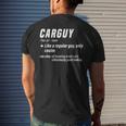 Carguy Definition Sport Car Lover Funny Car Mechanic Gift Mens Back Print T-shirt Gifts for Him
