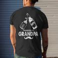 Cheers Beer And Milk Promoted To Grandpa Men's Back Print T-shirt Gifts for Him