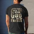 Christian I Took A Dna Test And God Is My Father Gospel Pray Mens Back Print T-shirt Gifts for Him