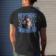 Lets Commit Tax Fraud Vintage Bootleg Rap 90S Monkey Men's Back Print T-shirt Gifts for Him