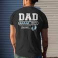 Dad 2023 Loading For Pregnancy Announcement Gift For Mens Mens Back Print T-shirt Gifts for Him