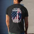 I Am A Dad Grandpa And A Veteran Nothing Scares Me Usa V2 Men's T-shirt Back Print Gifts for Him