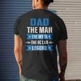 Dad The Man The Myth The Rc Car Legend Model Car Mens Back Print T-shirt Gifts for Him