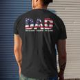 Dad The Veteran The Myth The Legend Veterans Day Mens Back Print T-shirt Gifts for Him