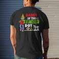 Daddy Of The Birthday Boy Cute Zombie Kids &Amp Boys Men's Back Print T-shirt Gifts for Him