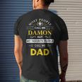 Damon Name Gift My Favorite People Call Me Dad Gift For Mens Mens Back Print T-shirt Gifts for Him