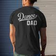 Mens Dance Dad Proud Dancer Father Men's T-shirt Back Print Gifts for Him