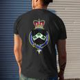 Davis Coat Of Arms Family Crest Mens Back Print T-shirt Gifts for Him