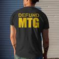 Defund Mtg Men's Back Print T-shirt Gifts for Him