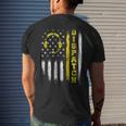Dispatch - 911 Dispatcher First Responder Emergency Call Usa Men's Back Print T-shirt Gifts for Him