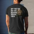 Dont Trust Your Soul To No Backwoods Southern Lawyer -Reba Men's Back Print T-shirt Gifts for Him