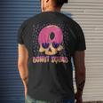 Donut Squad Skull Drawing Baker Men's Back Print T-shirt Gifts for Him