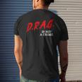 Drag Is Not A Crime Lgbt Gay Pride Equality Drag Queen Men's Back Print T-shirt Gifts for Him