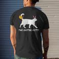 The Easter Kitty - Easter For Cat Lovers Men's Back Print T-shirt Gifts for Him