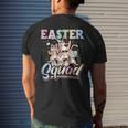 Easter Squad Bunnies Easter Egg Hunting Bunny Rabbit Men's Back Print T-shirt Gifts for Him