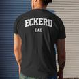 Eckerd Dad Athletic Arch College University Alumni Men's T-shirt Back Print Gifts for Him