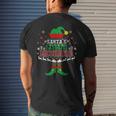Elf Xmas Santas Favorite Mechanic Ugly Sweater Gift Mens Back Print T-shirt Gifts for Him