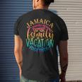 Family Vacation Jamaica 2023 Making Memories Together Men's Back Print T-shirt Gifts for Him