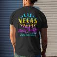 Family Vacation Las Vegas 2023 Matching Family Trip Group Men's Back Print T-shirt Gifts for Him