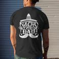 Father For Men Nacho Average Dad Men's T-shirt Back Print Gifts for Him