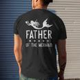 Father Of The Mermaid Merdad Dad CuteMens Back Print T-shirt Gifts for Him