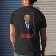 Free Trump - Conservative President Donald Prison Jail Trump Men's Back Print T-shirt Gifts for Him