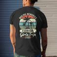 Friends Vacation Girl Weekend Florida Girls Trip 2023 Men's Back Print T-shirt Gifts for Him